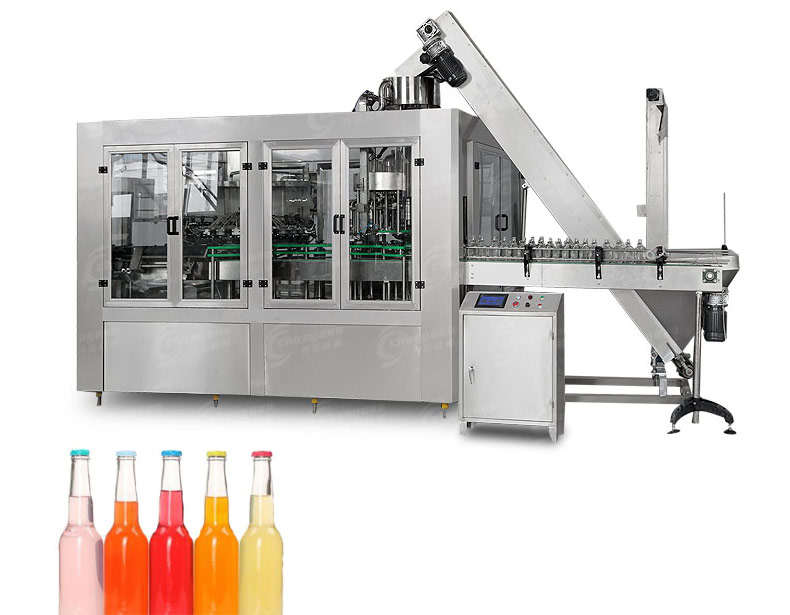 玻璃瓶橙汁饮料机械