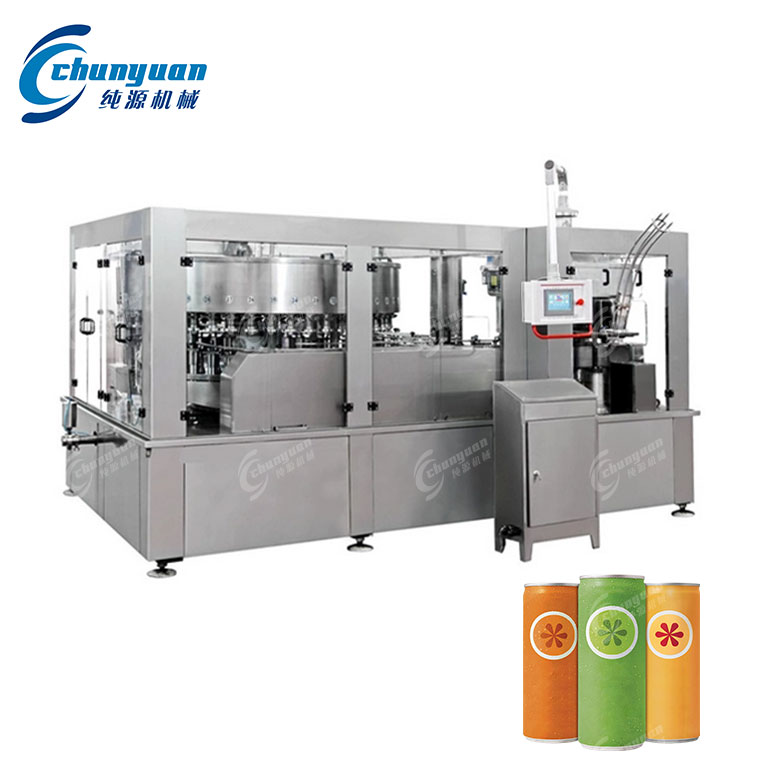 果汁易拉罐灌装机