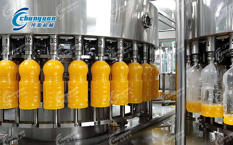 高效全自动果汁灌装机-3