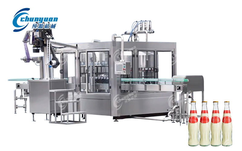 玻璃瓶牛奶灌装机-2