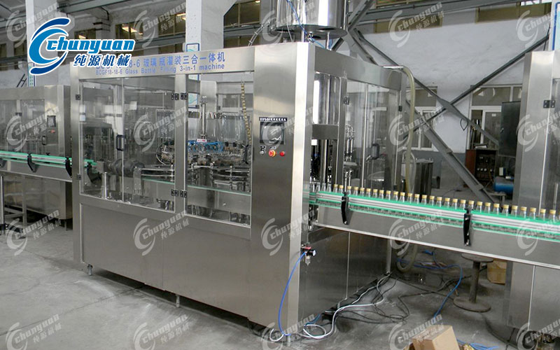 玻璃瓶牛奶灌装机-3