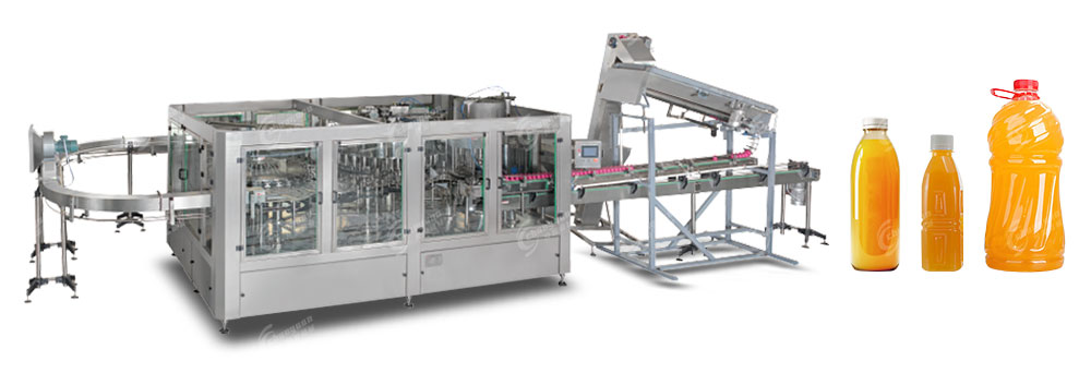 四合一果粒果汁灌装机-5 四合一果粒果汁灌装机-5